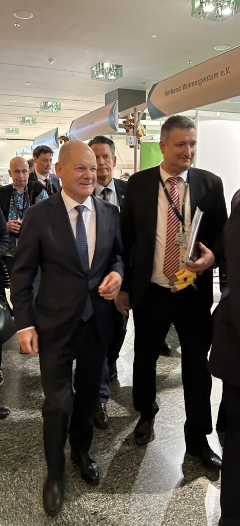 Olaf Scholz auf dem deutschen Seniorentag in Mannheim